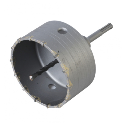 Коронка кольцевая 110 мм, BK8, с центр. cверлом, хвостовик SDS+ , Sturm!