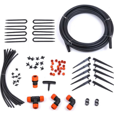 Набор для капельного полива для кустарников и деревьев, 20, 9 м, Жук, 3963-00