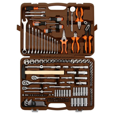 Набор инструмента 1/2"DR, 3/8" DR и 1/4"DR, 150 предметов