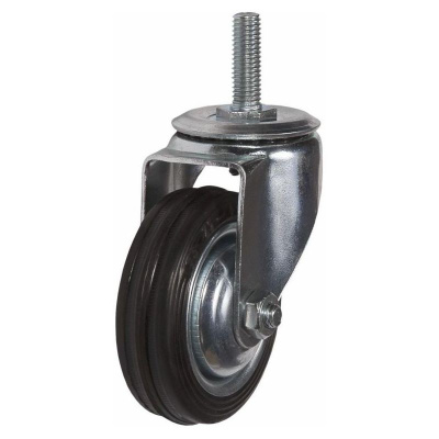 Опора поворотная колесная с болтом сер.рез. ф125