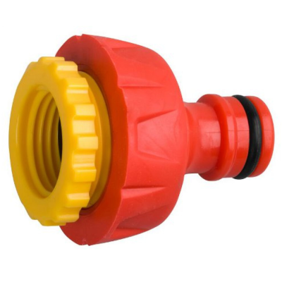 Адаптер GRINDA внешний "Premium", пластмассовый с TPR, 3/4"