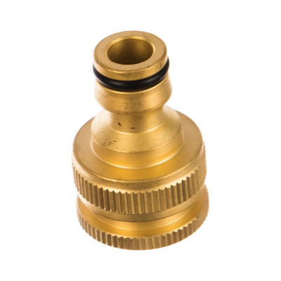 Адаптер GRINDA "EXPERT"внешний, латунный, 1/2"-3/4"