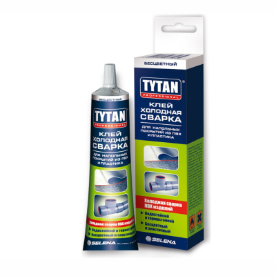 Клей Холодная сварка для напольных покрытий из ПВХ и пластика TYTAN Professional
