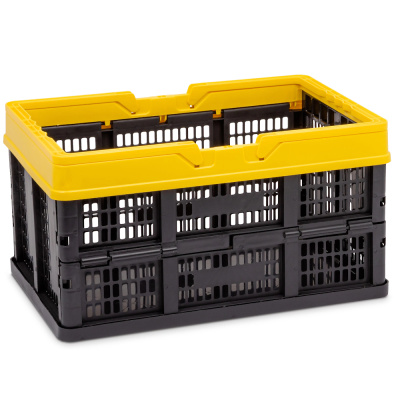 Ящик универсальный раскладной черный 385*255*210 мм