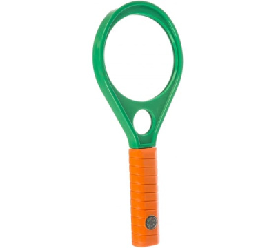 Лупа 4-х и 6-кратная, D 70 и 20 мм, с рукояткой, SPARTA