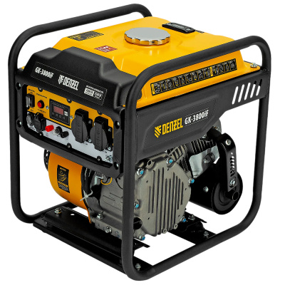 Генератор инверторный GK-3800iF, 3,8 кВт, 230 В, ручной старт// DENZEL