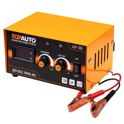 Устройство зарядное Заводила АЗУ-305 (6/12В 5А для АКБ до 65 А/ч)