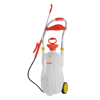 Опрыскиватель GRINDA "Handy Spray" садовый,12л с телескоп.удлинтелем,на колесах