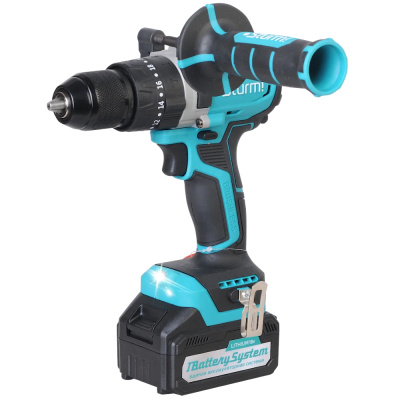 Дрель аккум б/щ Sturm! CD2080, 18В, 1BatterySystem, 80Нм, 2х3.0Ач, 4в1, доп. рукоятка, кейс