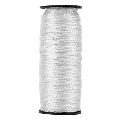 Шнур крученый капроновый., 2мм, L 50м (катушка), 70 кгс//СИБРТЕХ