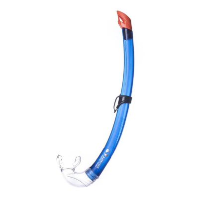 Трубка плавательная "Salvas Flash Junior Snorkel", арт.DA301C0BBSTS, р. Junior, синий