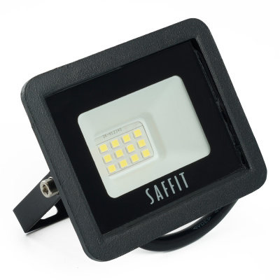 Прожектор светодиодный ДО-10w 6400К 900Лм IP65 черный