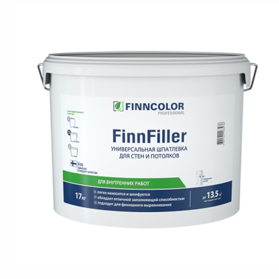 ШПАТЛЕВКА ФИНИШНАЯ "FINNFILLER"  3 Л (1) "ТИККУРИЛА"