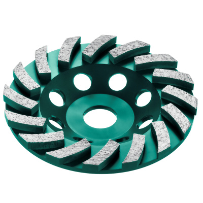 Чашка сегментная алмазная Kraftool Turbo d 125 мм, INDUSTRIAL