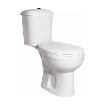 Унитаз-компакт "Дора-Антивсплеск" горизонт.вып. Стандарт + сид.п/п (белый) УКЛАД, 1реж., арм.