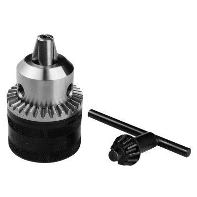 Патрон ударный ключевой для дрели, ЗУБР Профессионал 2908-16-1/2, 16мм, посадочная резьба 1/2", D=3,