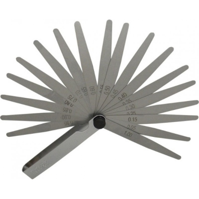 Набор щупов 20 пластин 0,05-1мм