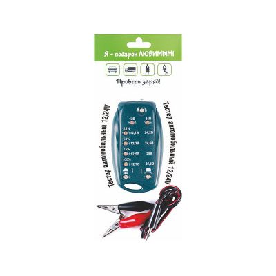 Тестер автомобильный Т 124 зеленый - 12/24V